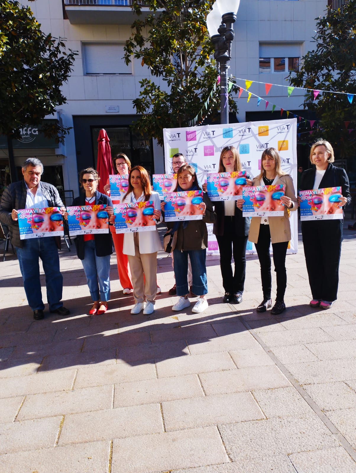 Fotografia de família dels organitzadors