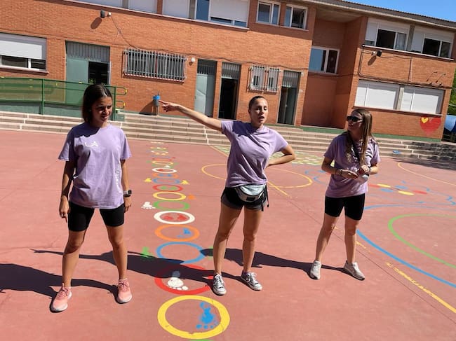 Niñas de Colmenar Viejo en un campamento de verano