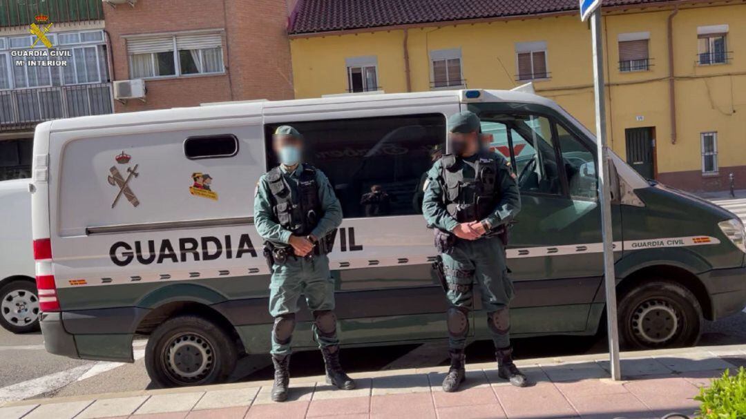 Un operativo de la Guardia Civil.