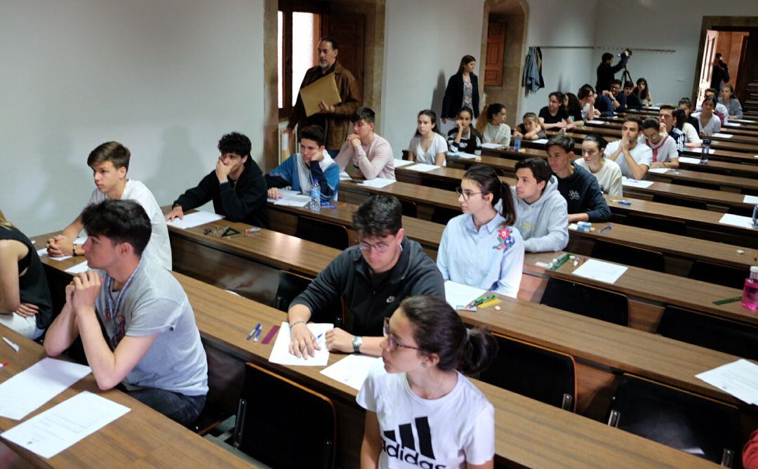 Imagen de archivo de un aula escolar de Castilla y León