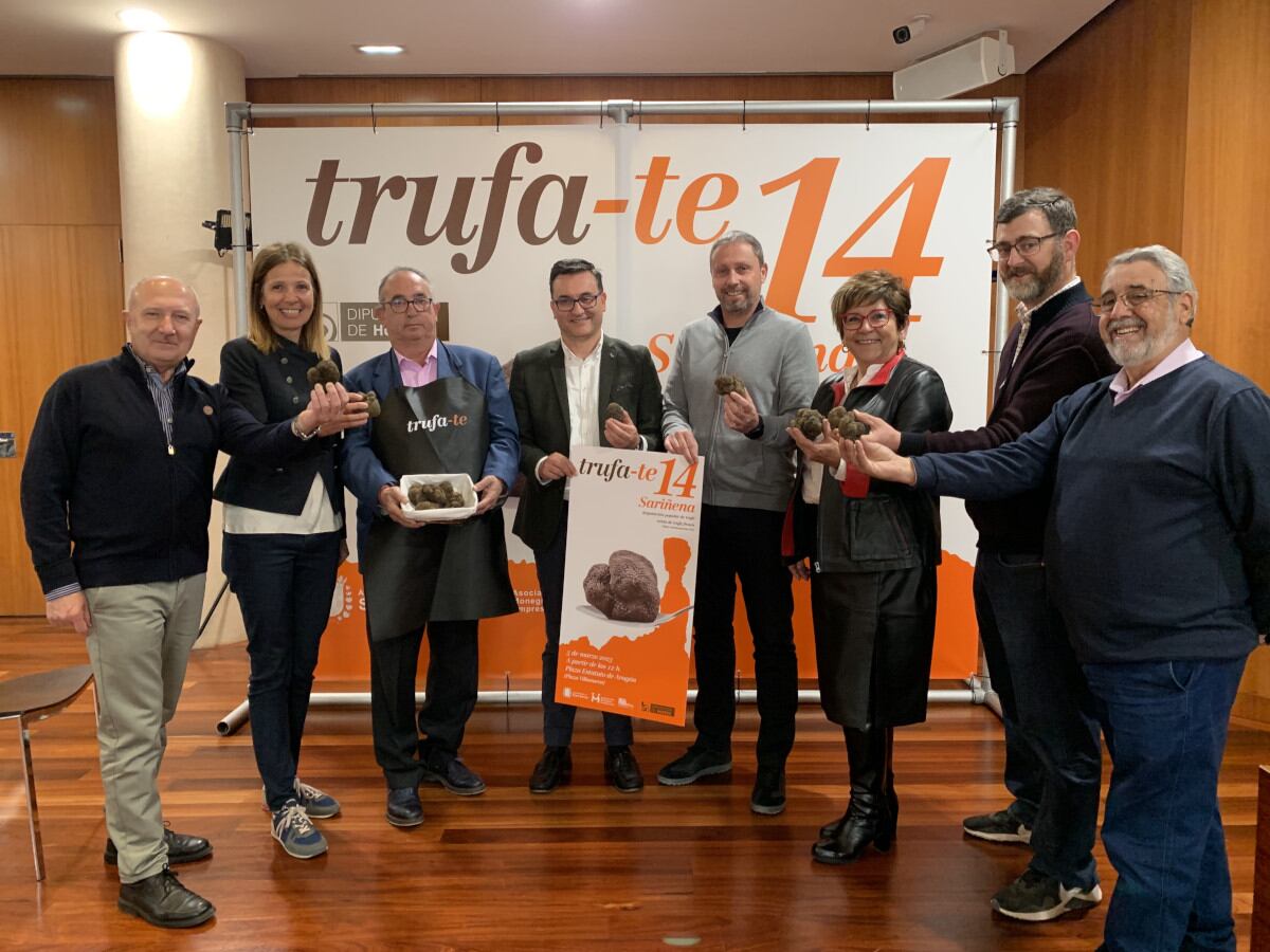 Momento de la presentación de Trufa-Te