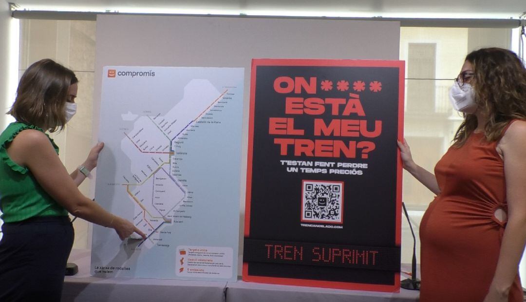 Compromís presenta la campaña trencancelado.com