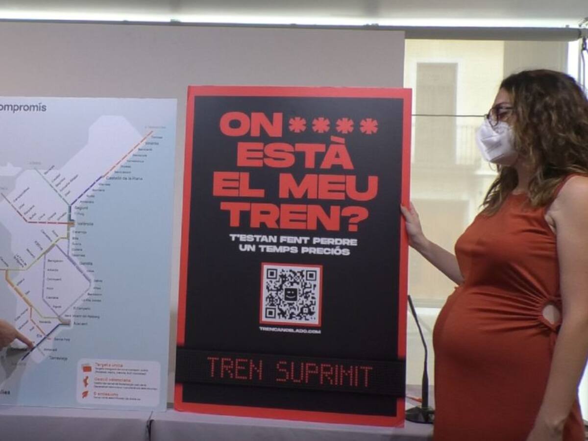 Compromís reclama en Elx un servicio de cercanías digno y conexión ferroviaria con el aeropuerto