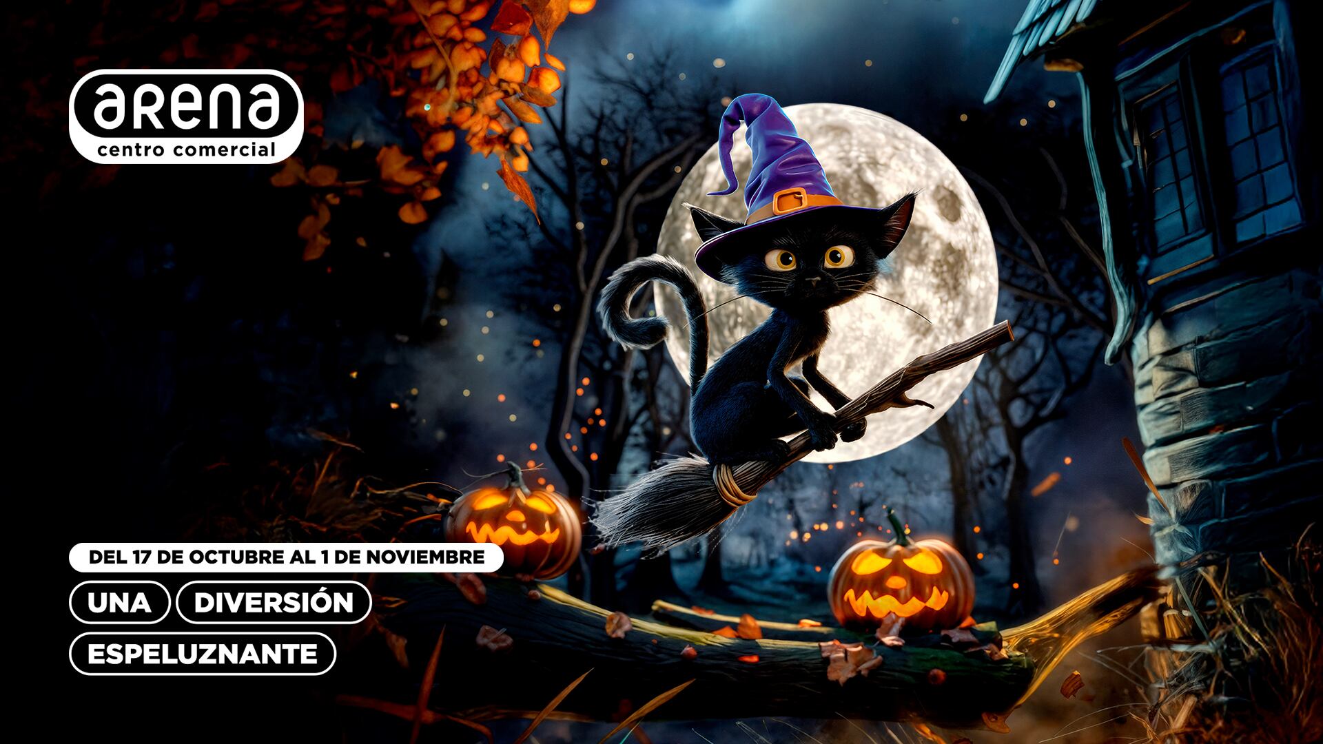 Celebración de Halloween en el Centro Comercial Arena