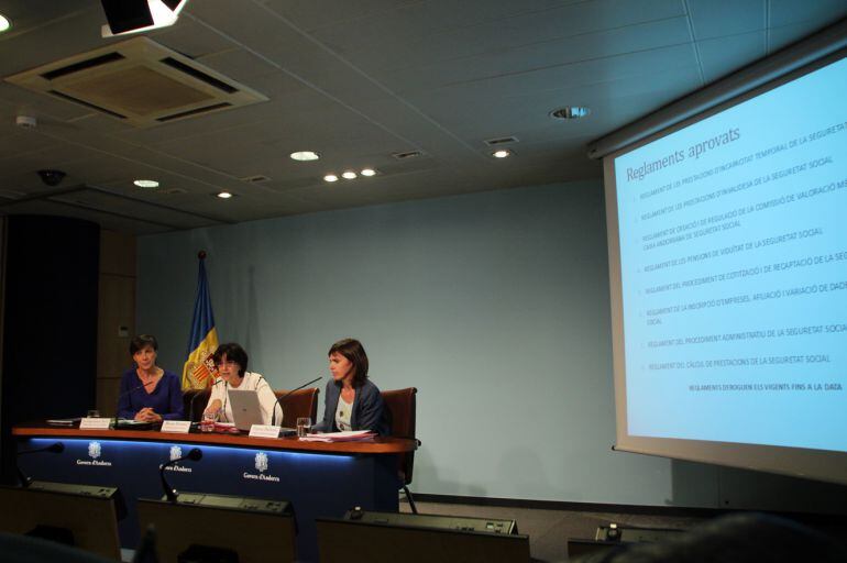 Un moment de la presentació dels nous reglaments de la CASS