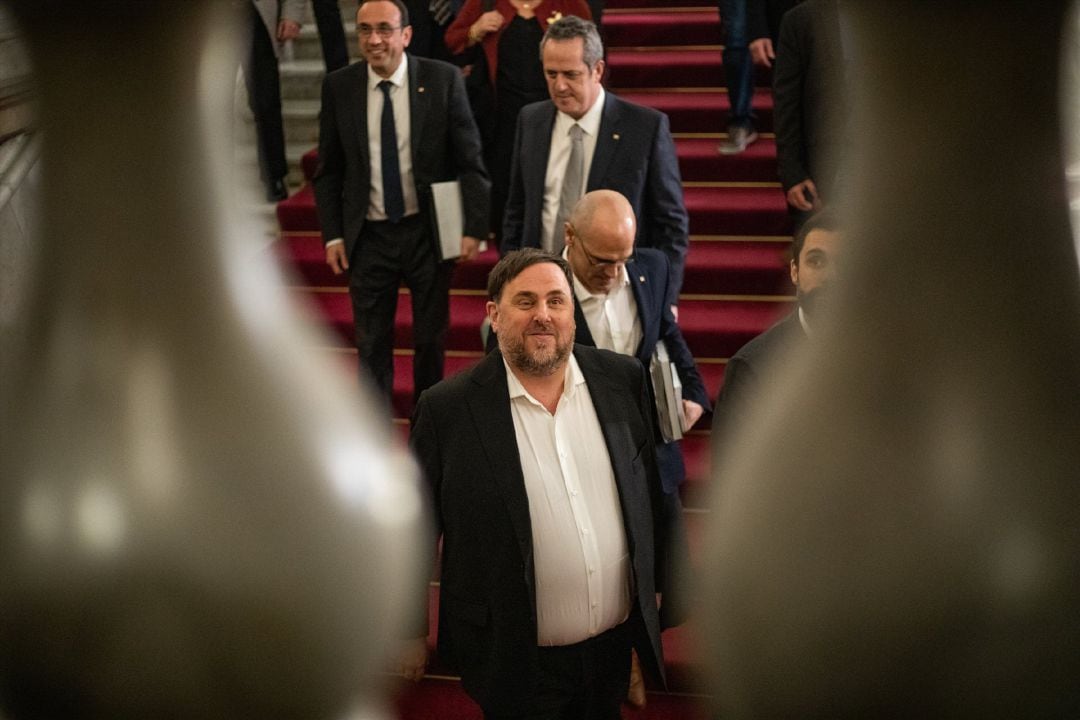 El exvicepresident de la Generalitat y preso del &#039;Procés&#039;, Oriol Junqueras