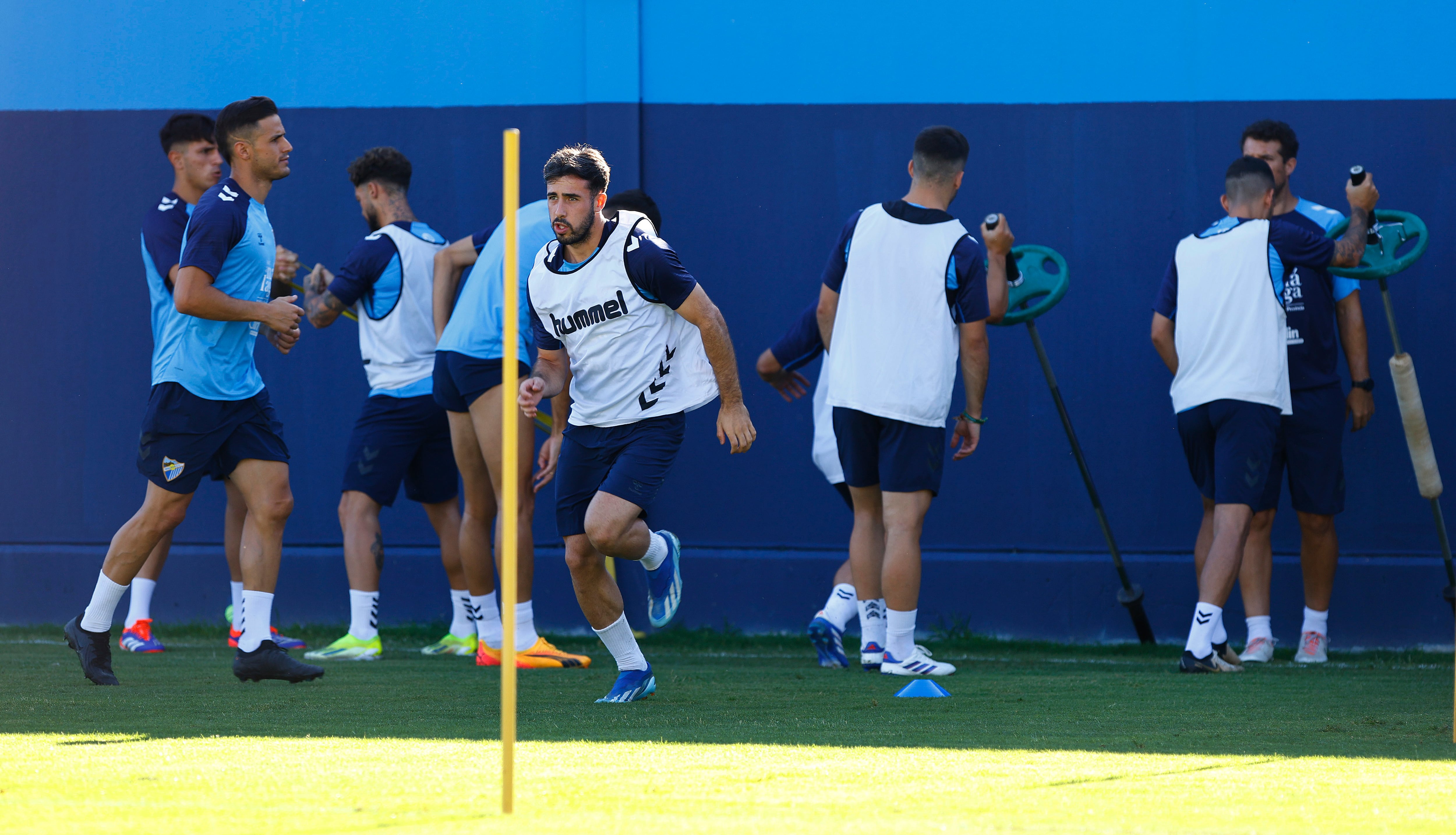 Entrenamiento del Málaga CF/ MCF