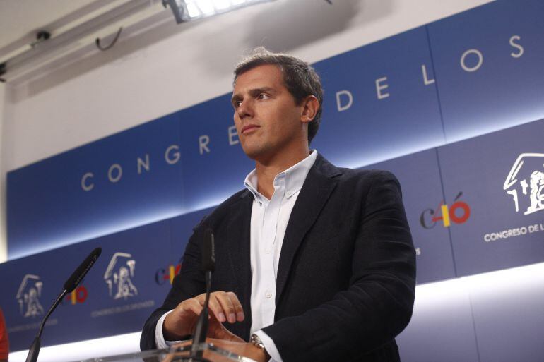 El presidente de Ciudadanos, Albert Rivera.