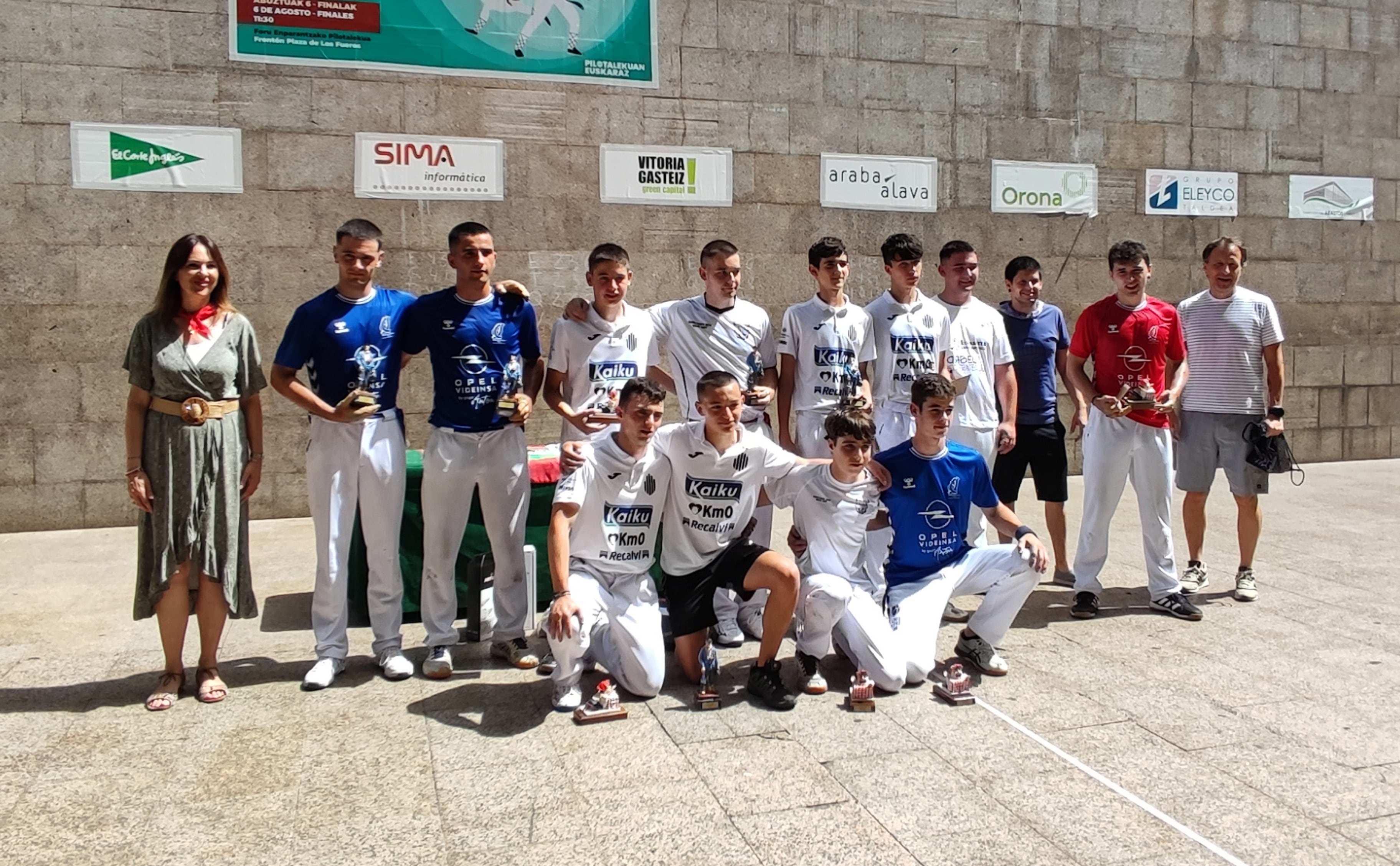 Finalistas del Trofeo Virgen Blanca