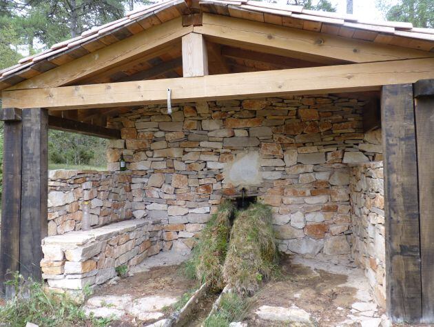 Fuente de la Canal, en la pedanía de Valdecabras, en Cuenca.