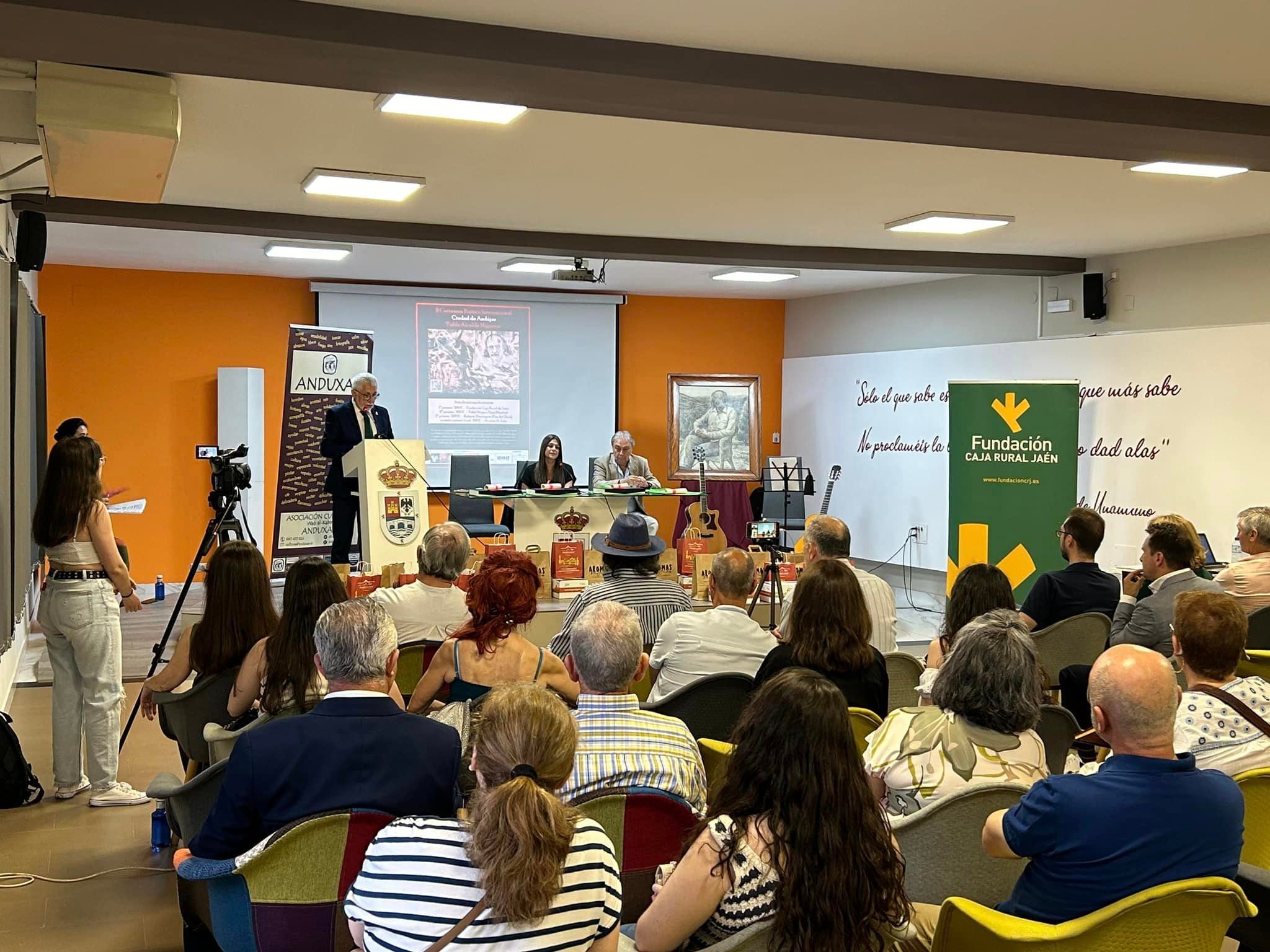 La obra &#039;Caricia de Memoria&#039; gana el certamen poético &#039;Ciudad de Andújar&#039;