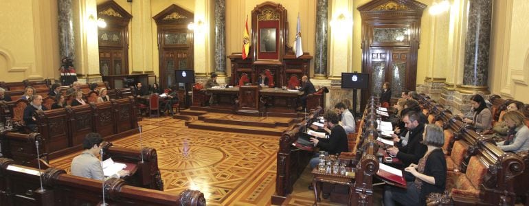 Pleno del Concello da Coruña