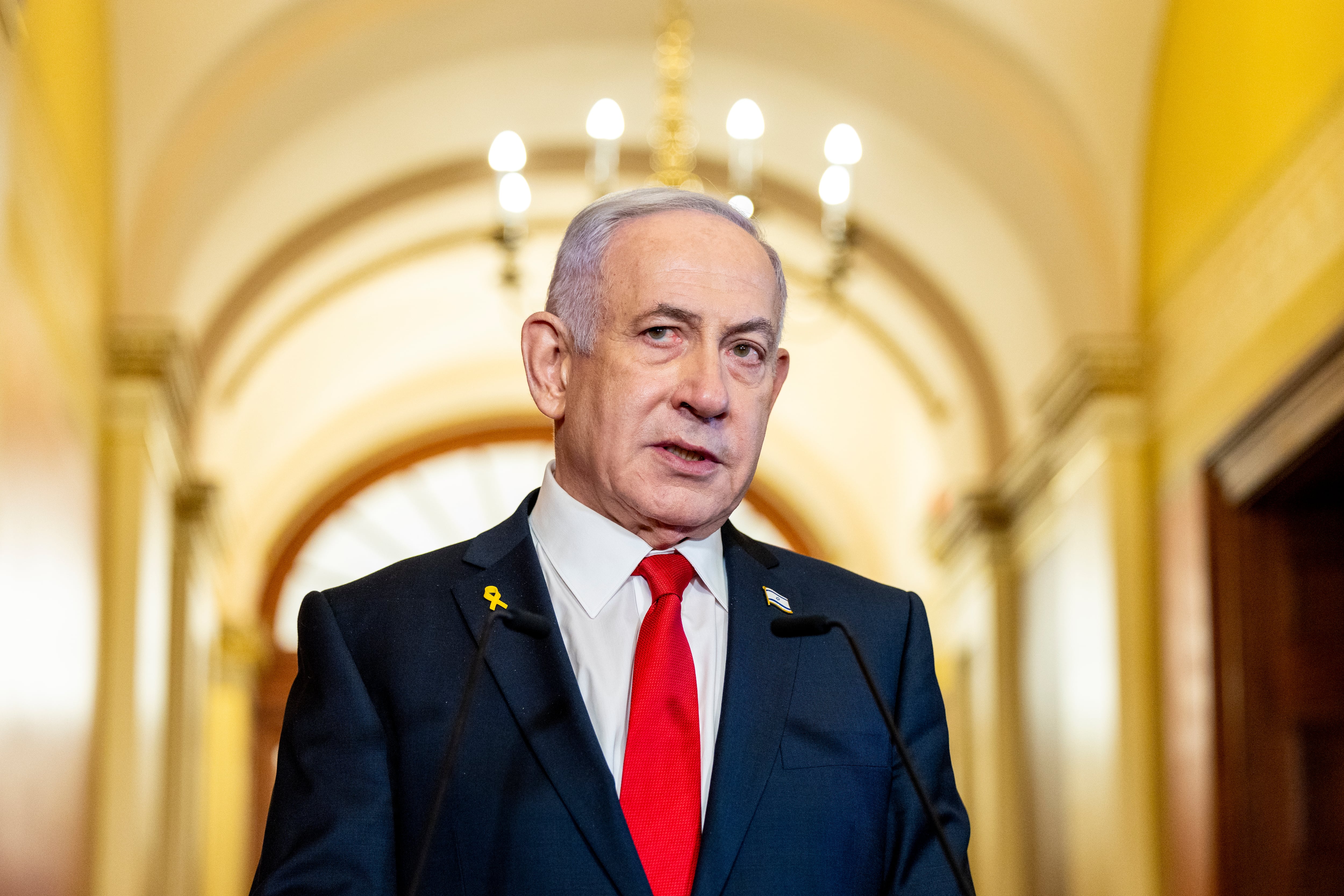 El primer ministro israelí, Benjamin Netanyahu