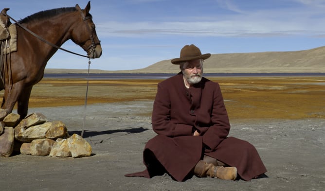 Fotograma de la película &#039;Blackthorn&#039;, con Sam Shepard en primer plano