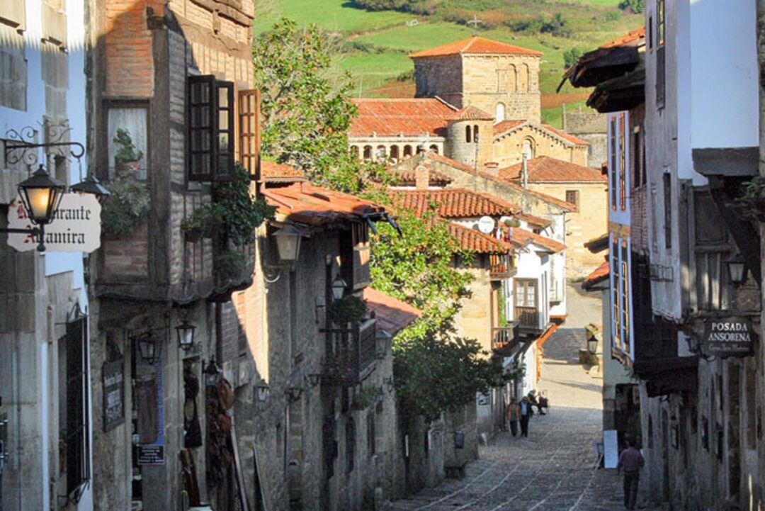 Vista de Santillana de la Mar.