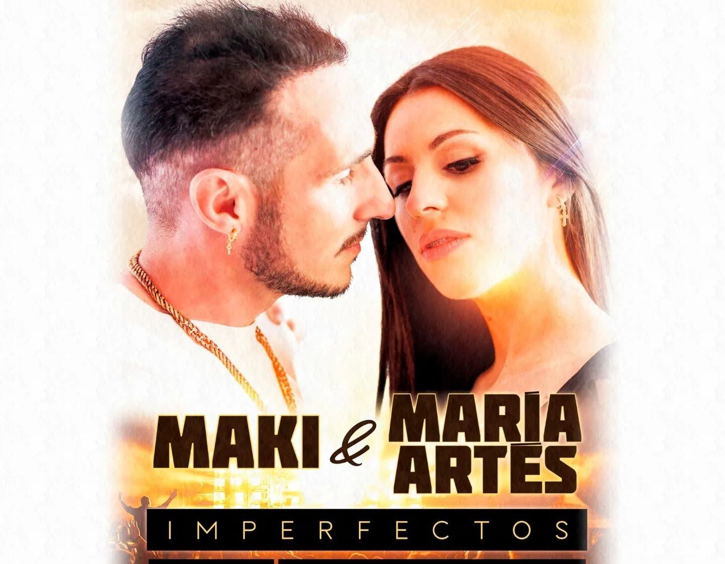 Cartel anunciador de la gira de El Maki y María Artes 'La Morena'