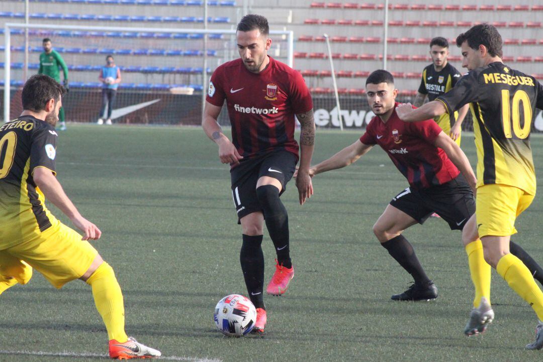 Pruden Sáez dio el primer gol y marcó el segundo