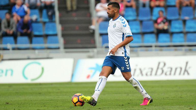 El jugador de La Oliva cumplió 100 partidos con el CD Tenerife