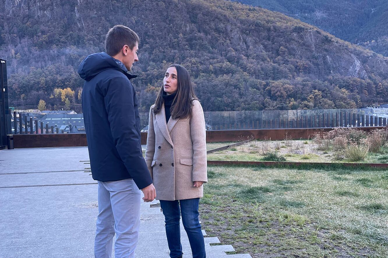 Els candidats d&#039;Enclar presenten el seu programa sobre zones verdes.