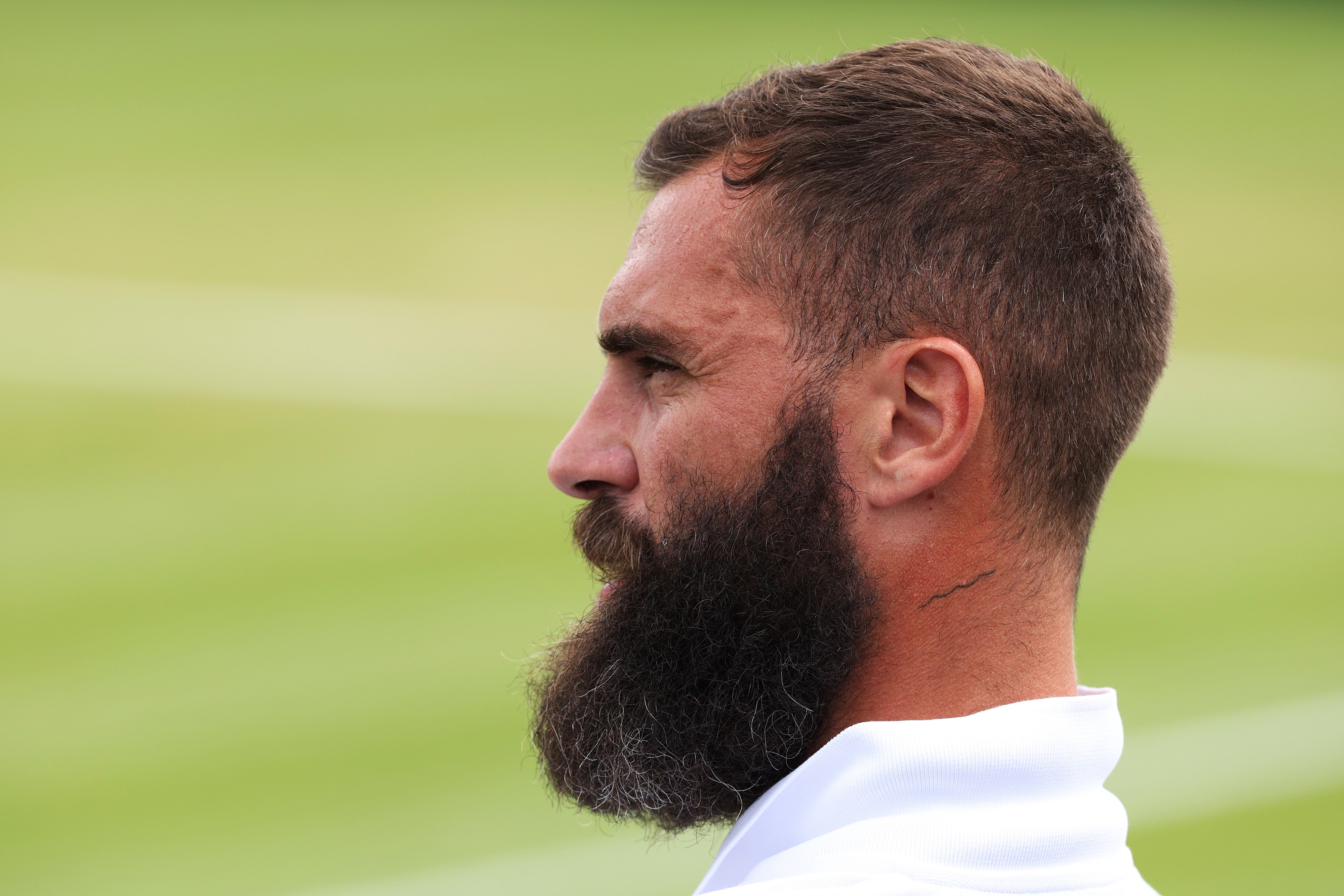 Benoit Paire, durante su partido en Wimbledon