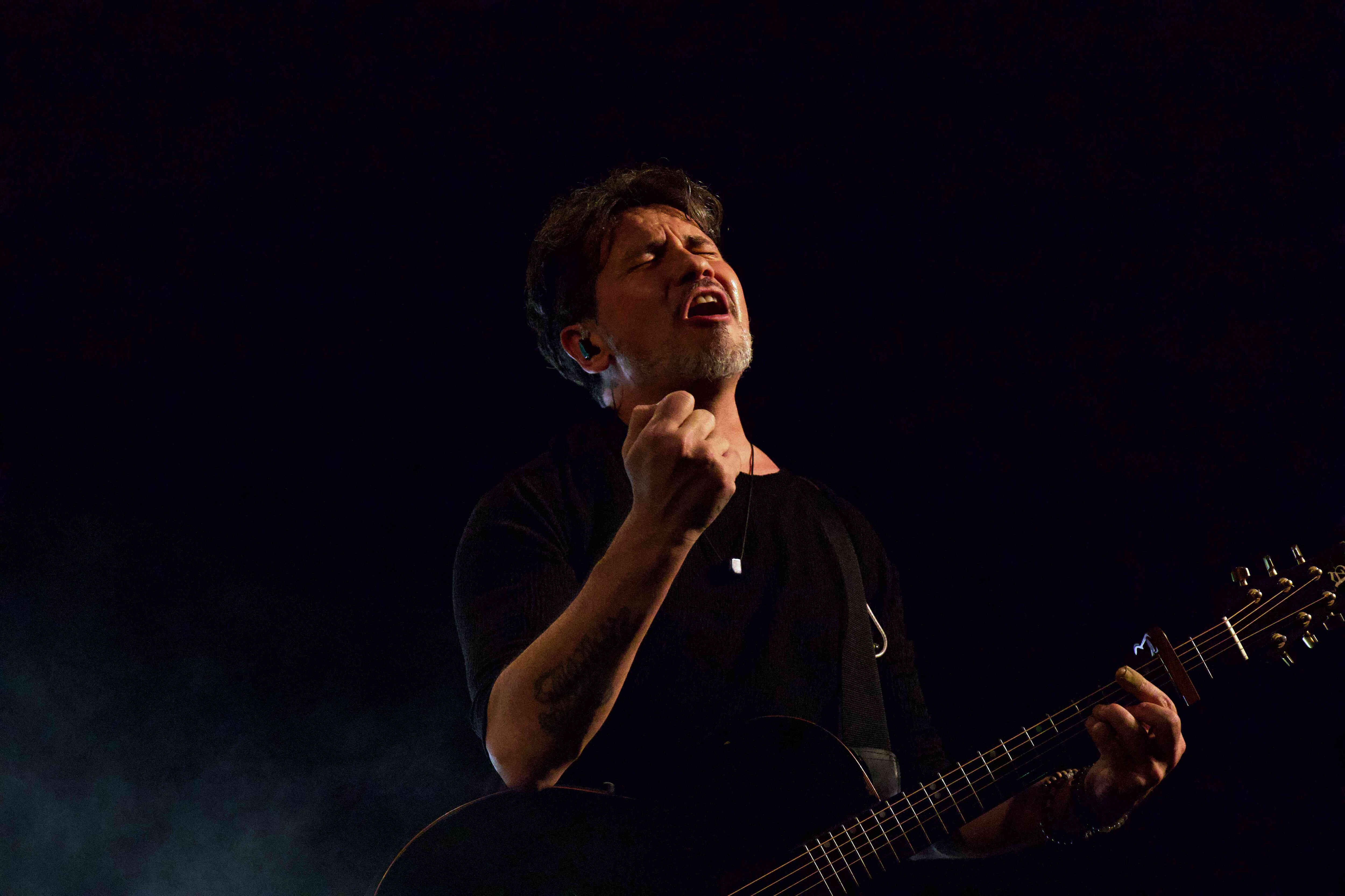 David DeMaría en Escenario Dial Fuensalida. Fotografía de Ana Palomo Tenorio