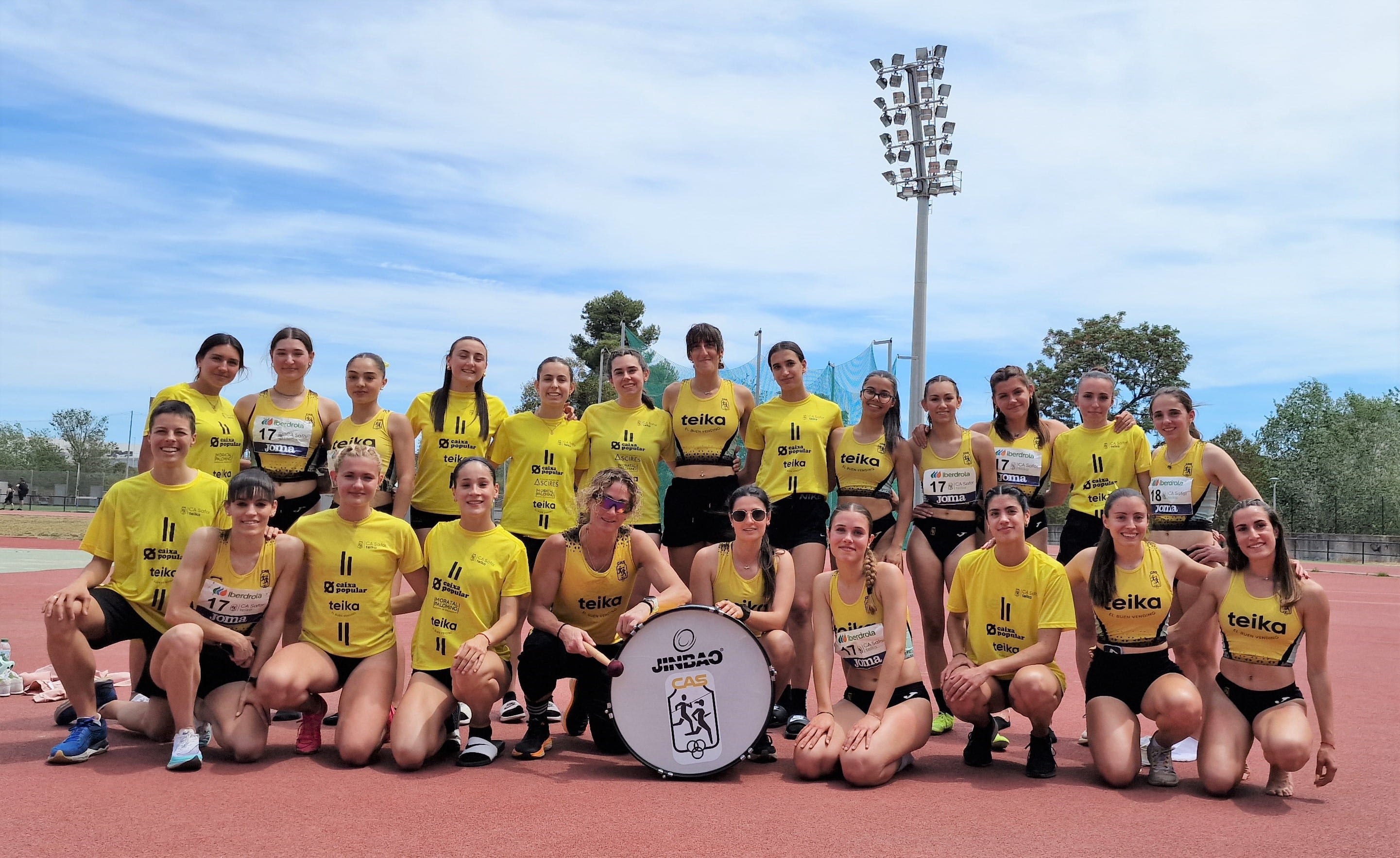 Equipo femenino en Gandia