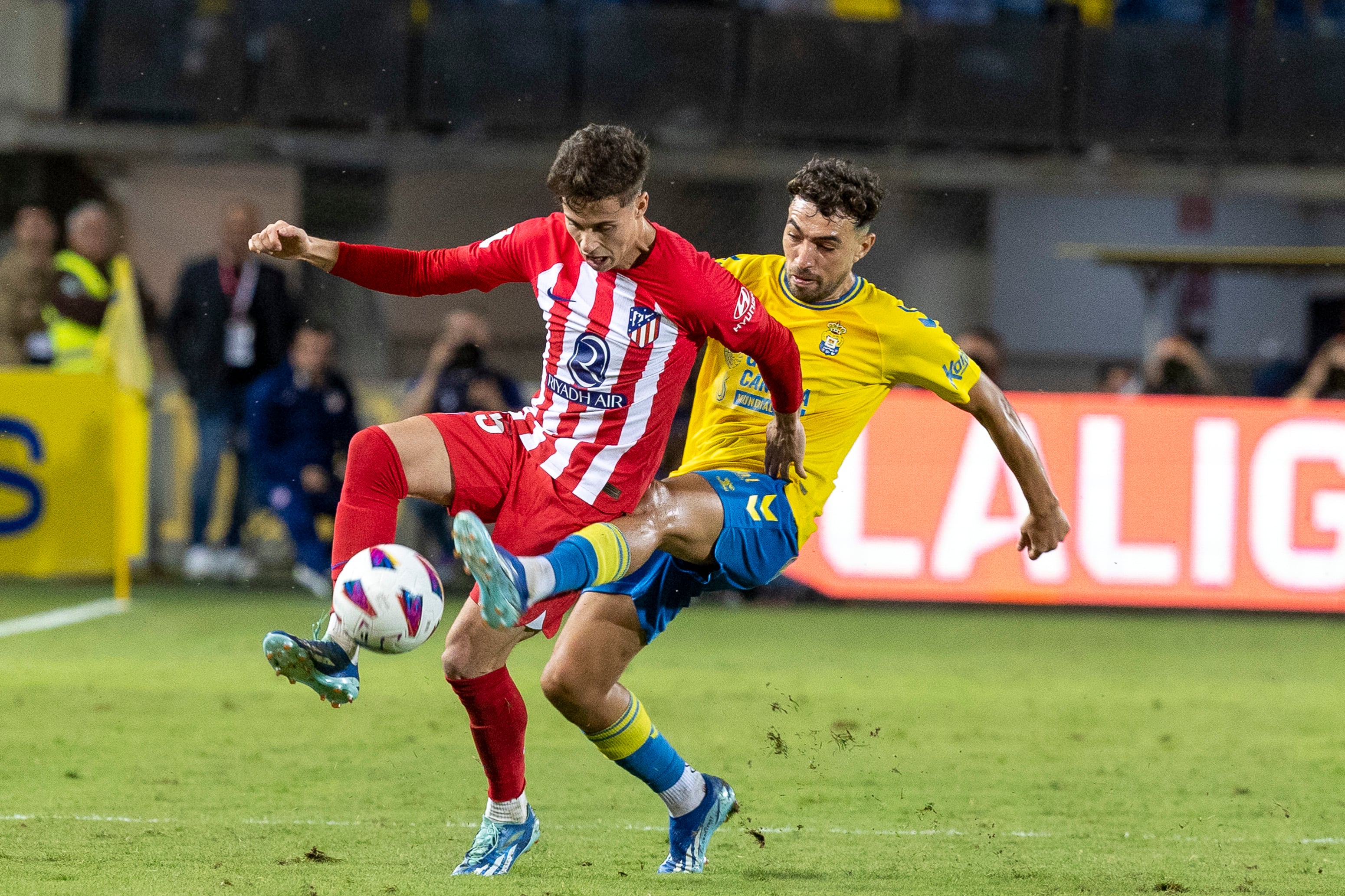 Partido entre UD Las Palmas y Atlético de Madrid. EFE/ Quique Curbelo