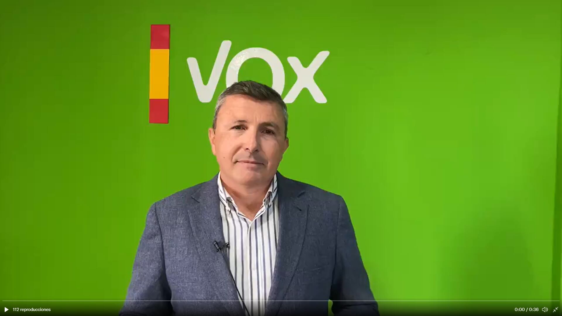 El diputado de Vox en la Asamblea Regional, Pascual Salvador