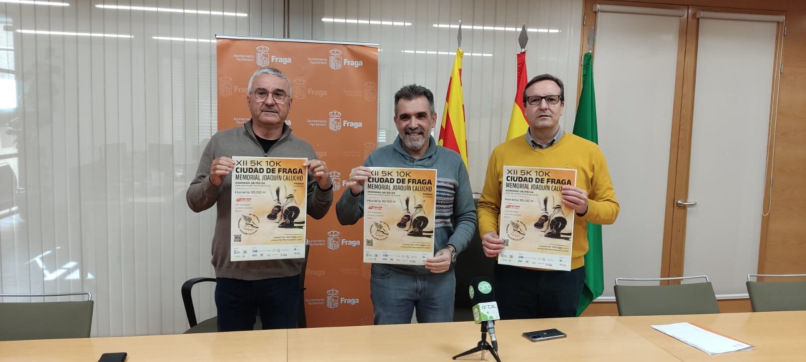 Presentación de la 5 y 10k de Fraga