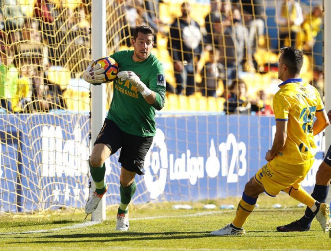 Biel Ribas en su primera etapa en el UCAM Murcia CF