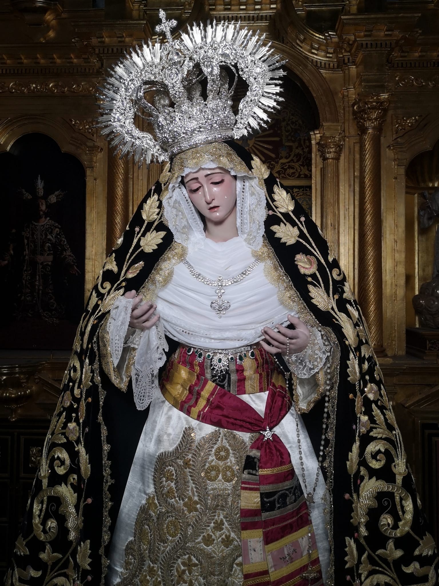 Otra imagen de la Virgen del Rosario de Montesión