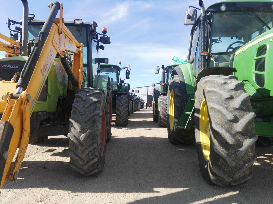 Tractorada en Villamartín