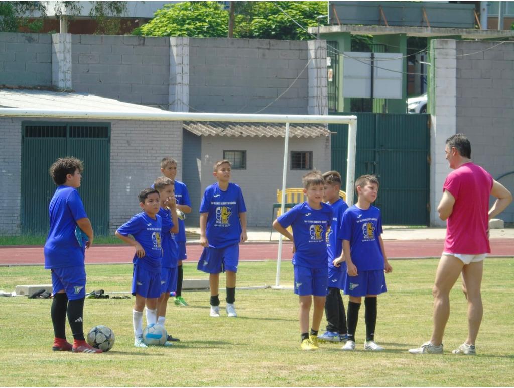 Imágenes del I Clinic de porteros Alberto Sánchez.