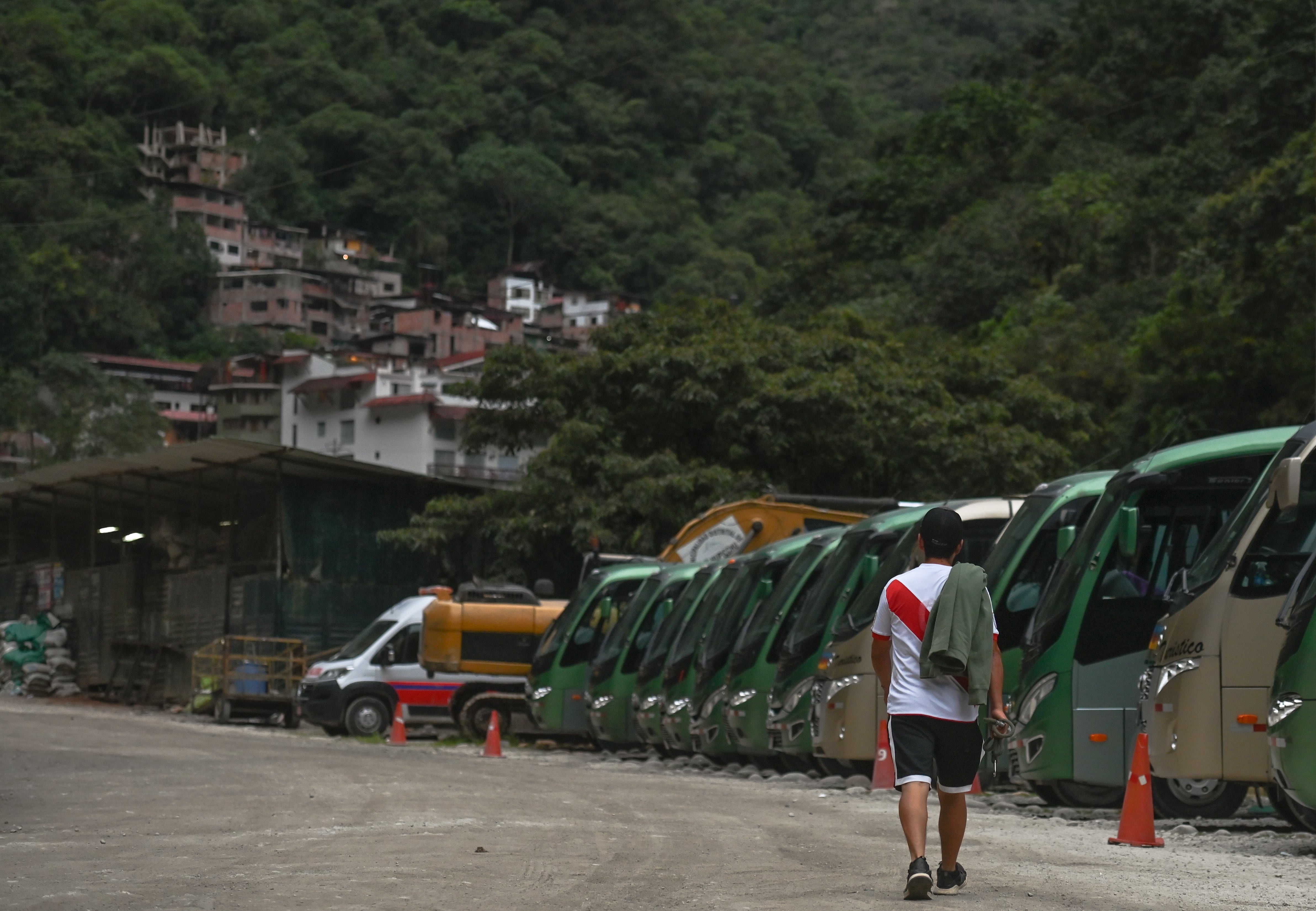 Imagen de archivo de una estación de autobuses en Perú.