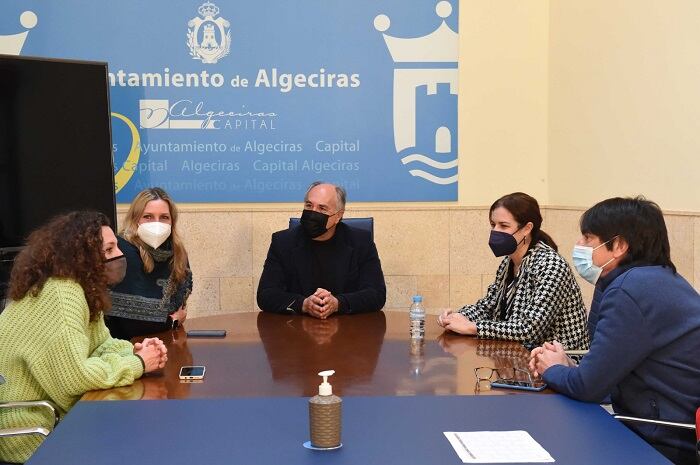 Un momento de la reunión