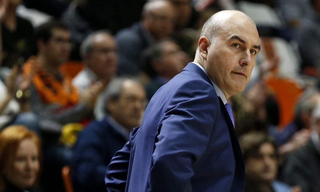 Jaume Ponsarnau, entrenador de Valencia Basket