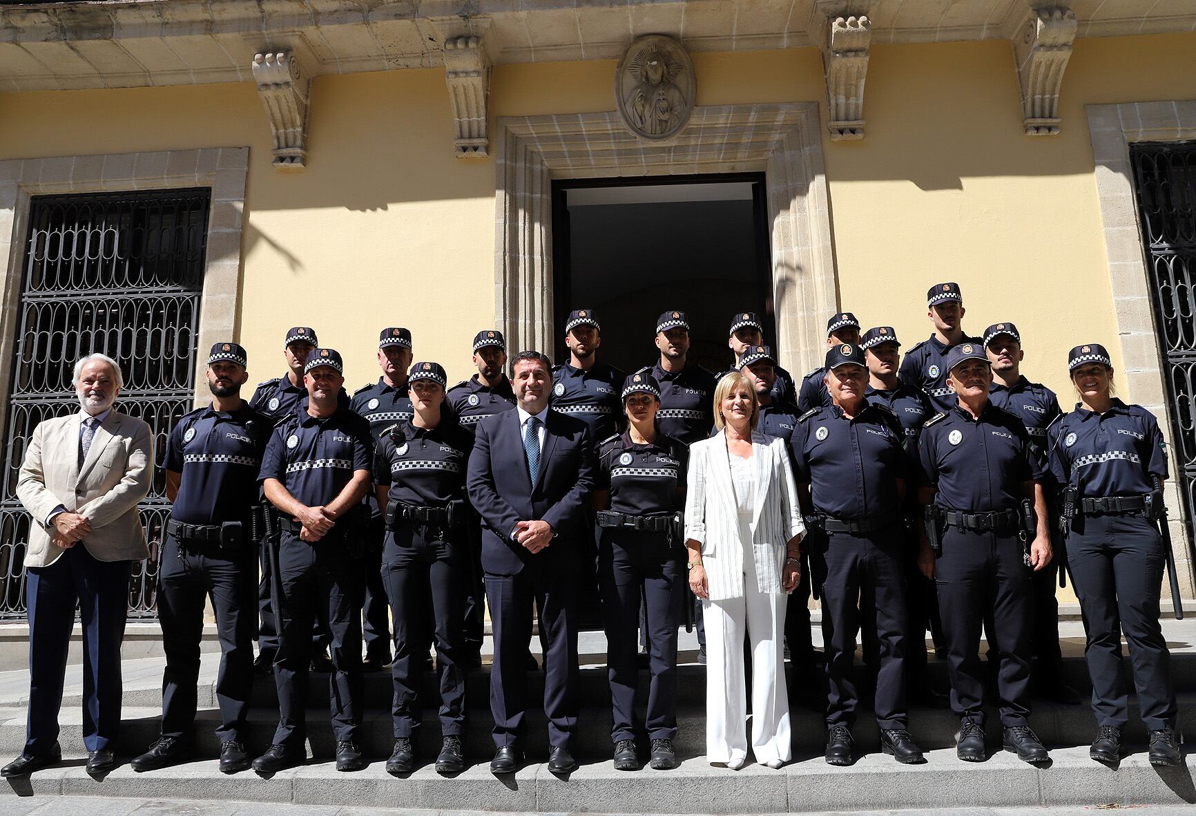 Agentes de la Policía Local de Jerez