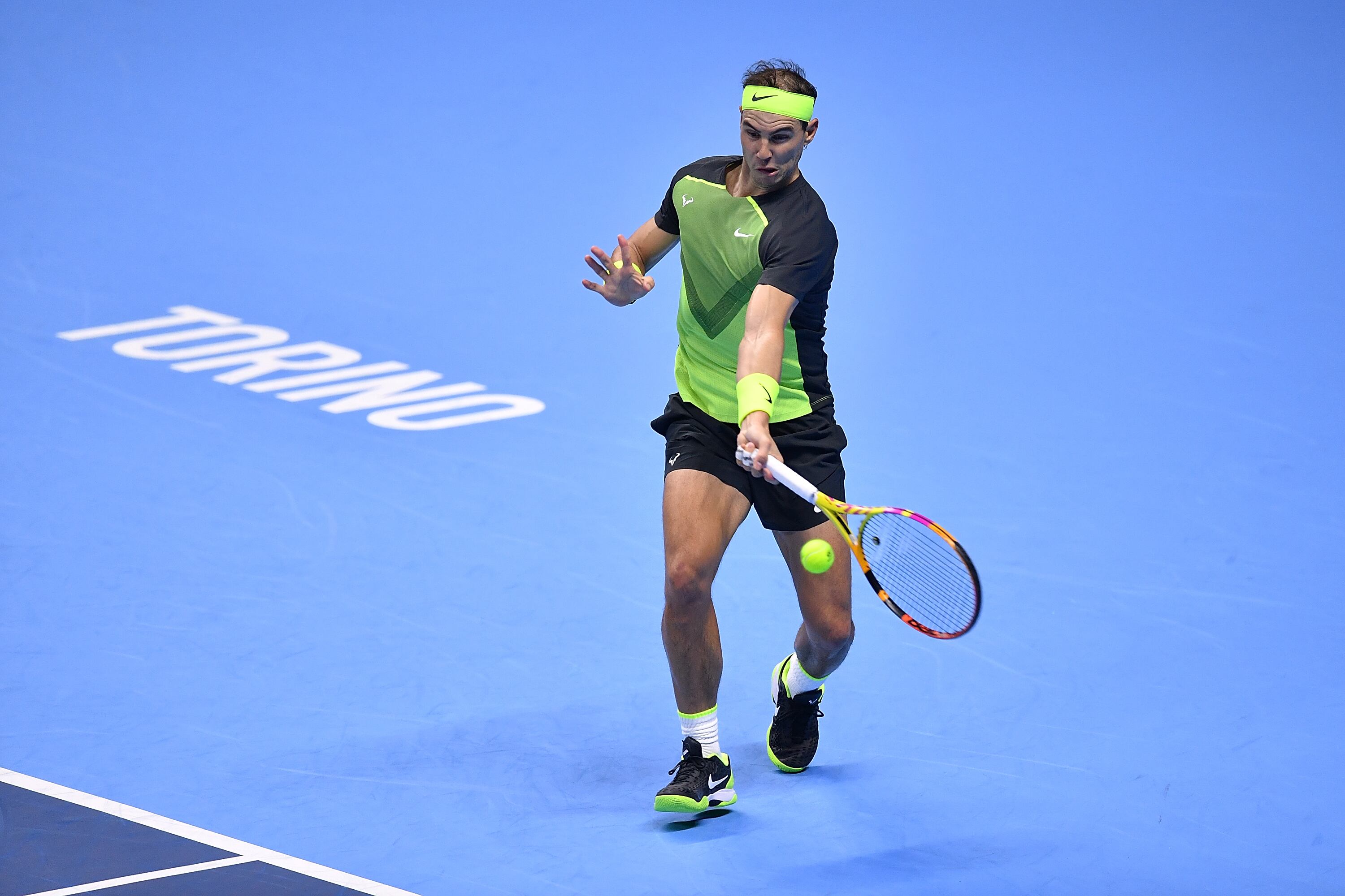 Rafa Nadal, en la Copa de Maestros