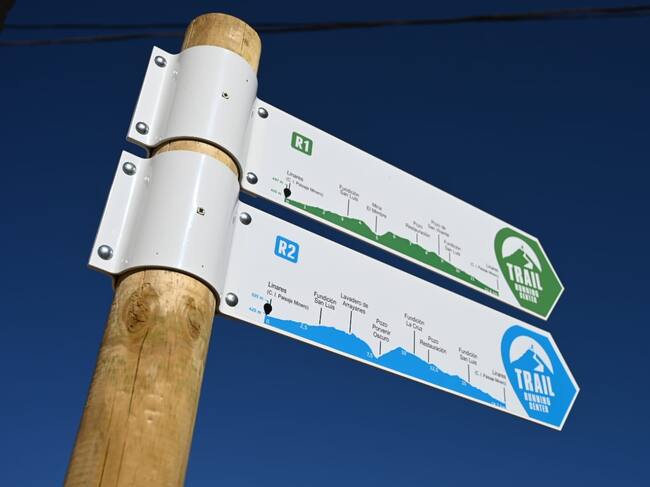 Señalización para la práctica del "Trail Running".