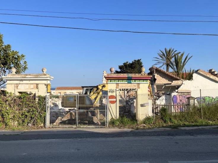 Estado actual de la antigua Estación de Telegrafía de Cabo de Palos ( foto de archivo)