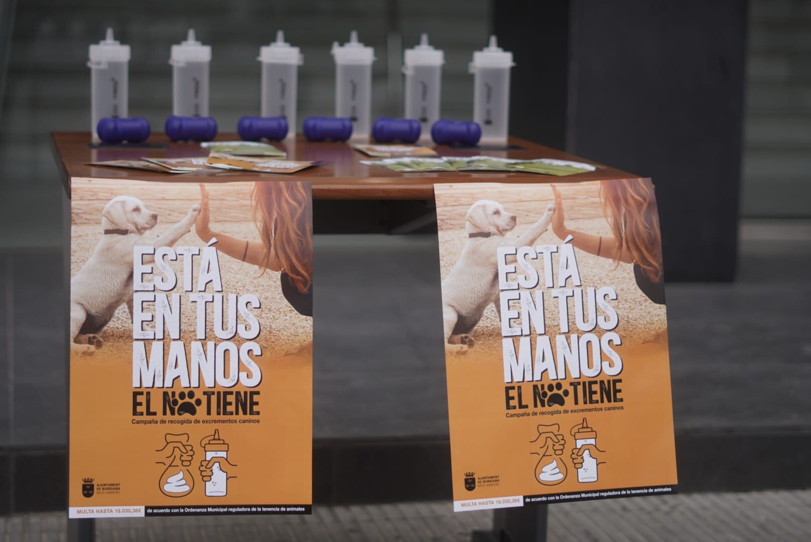 Burriana lanza una campaña de concienciación sobre la recogida de excrementos caninos en vía pública