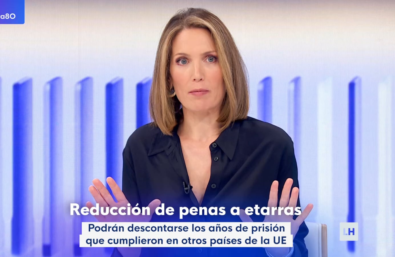 Silvia Intxaurrondo en &#039;La hora de La 1&#039;.