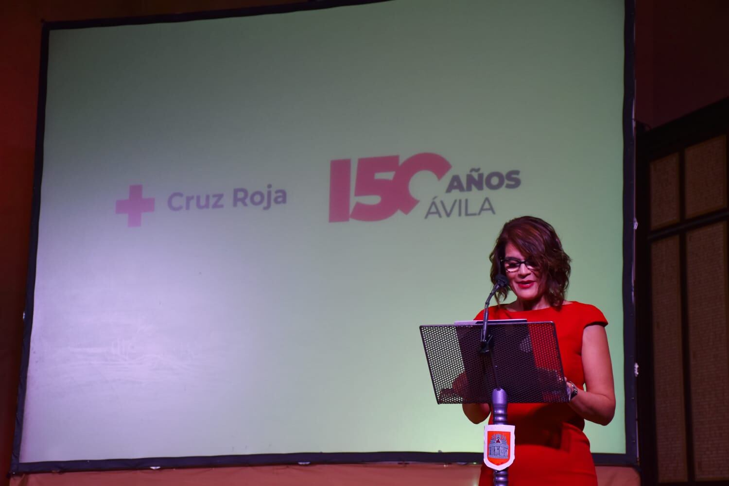 La presidenta de Cruz Roja Ávila Mercedes Martínez