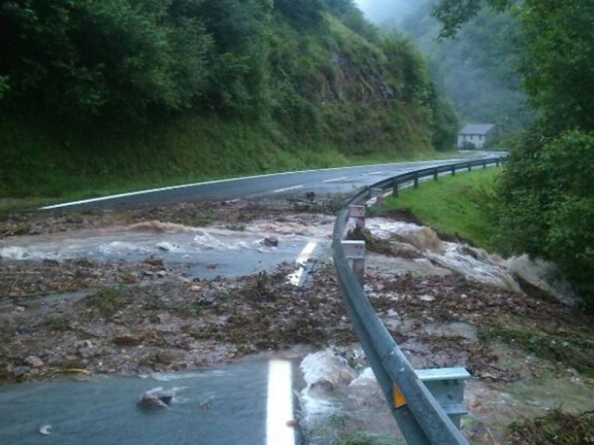 Pendientes de los ríos