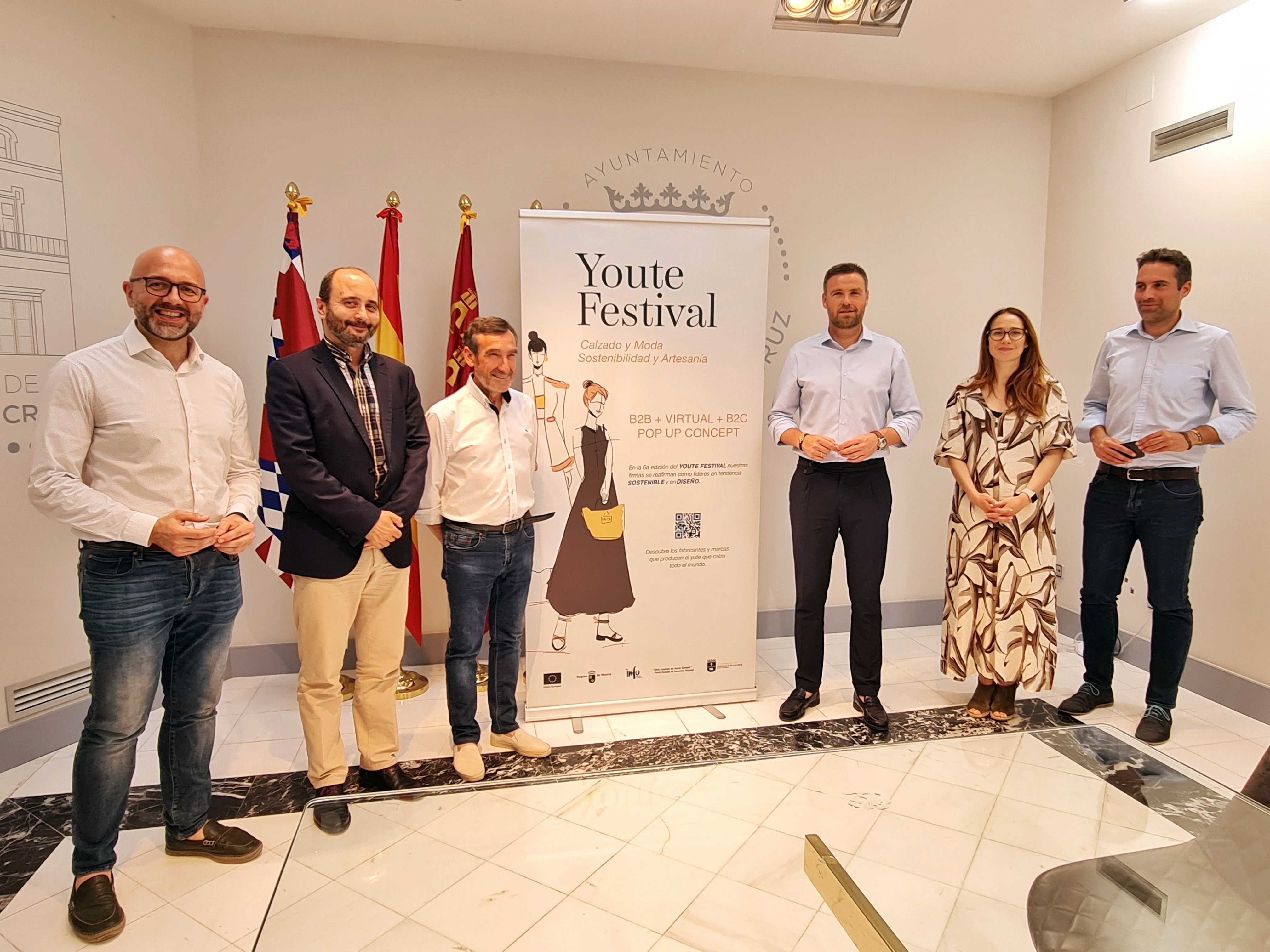 Momento de la presentación de la VI entrega del &#039;Youte Festival&#039;