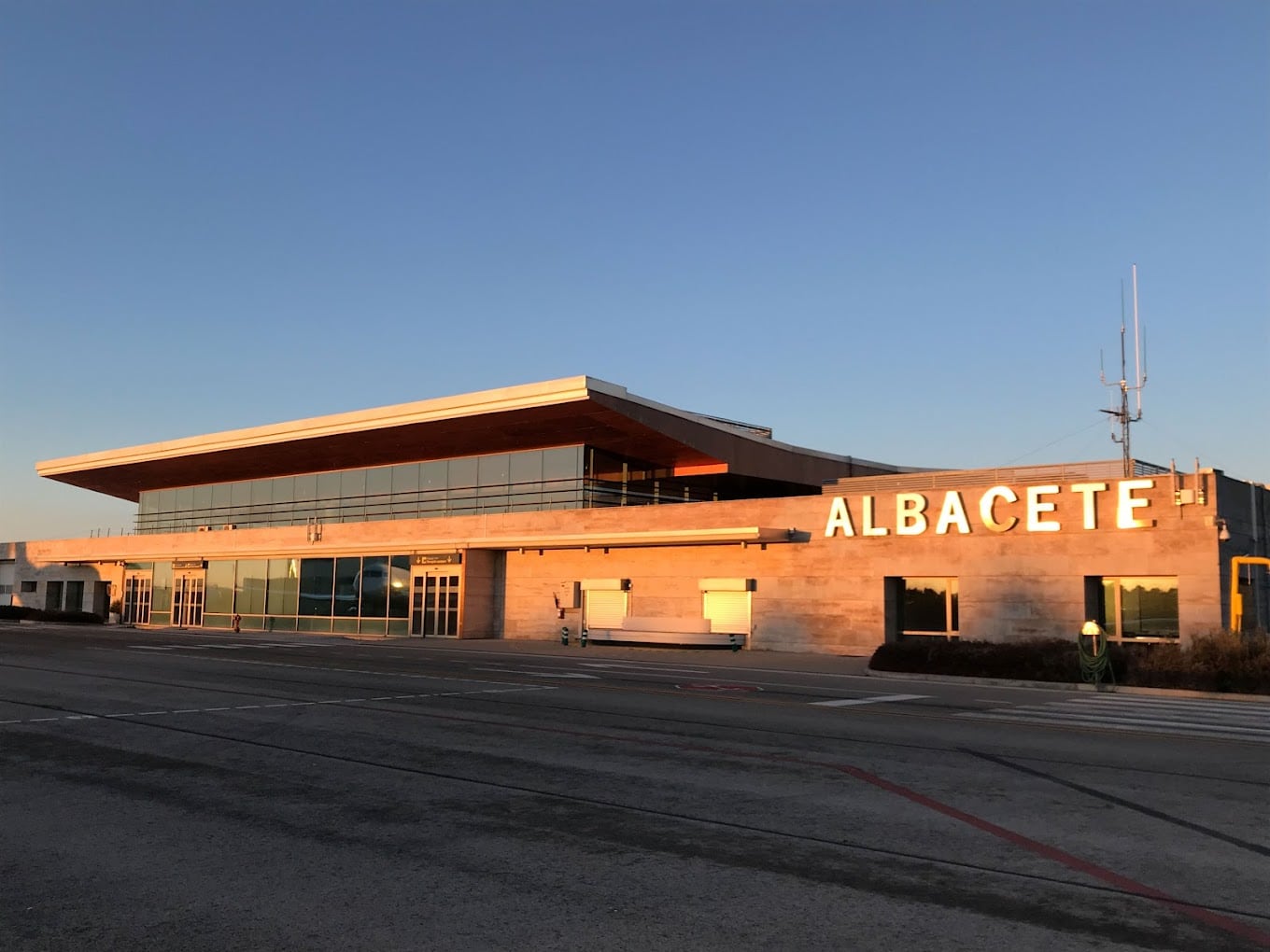 Así es el aeropuerto de Albacete.