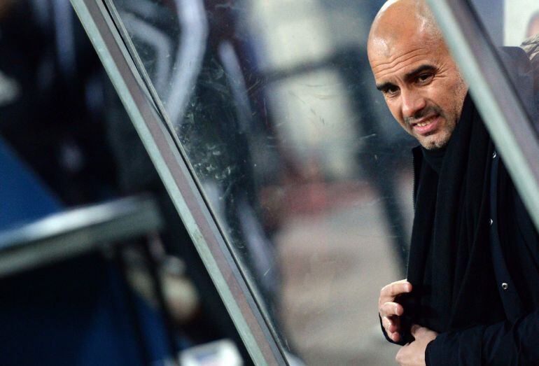 El técnico del Bayern Pep Guardiola.