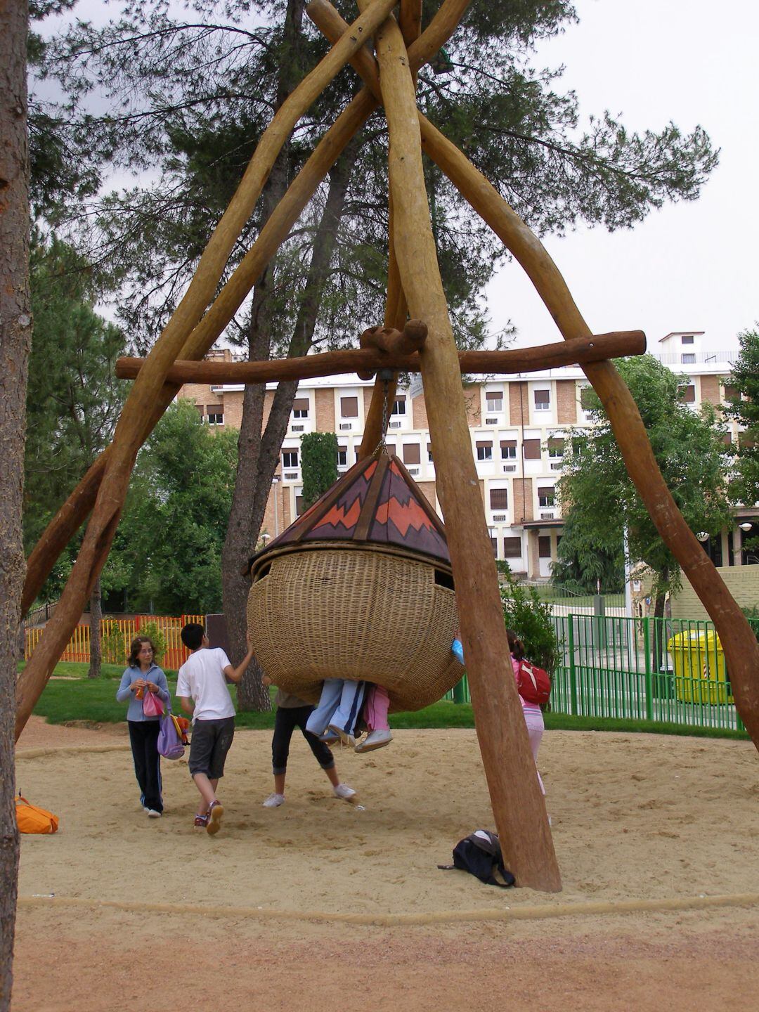 Atracción que ha sufrido el accidente. Imagen de archivo