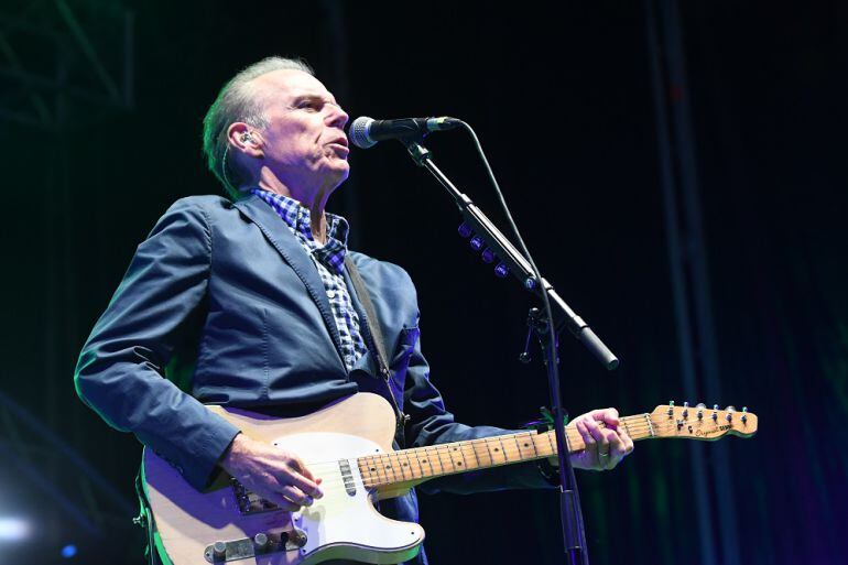 John Hiatt and The Goners durante su actuación en el Huercasa Country Festival