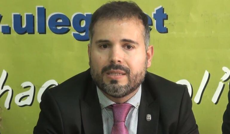 Carlos Delgado, durante su rueda de prensa